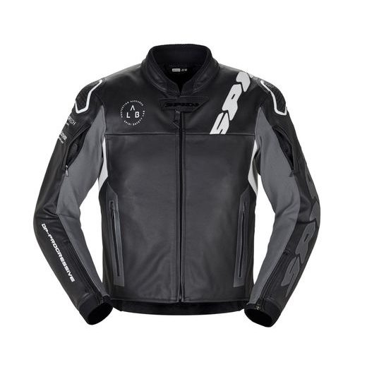 BUNDA DP-PROGRESSIVE LEATHER, SPIDI (ČERNÁ/BÍLÁ)