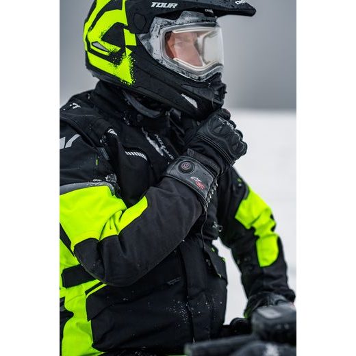 SADA PRE ELEKTRICKÝ VÝHŘEV PLEXI PRILIEB TOUR, CASSIDA (ČÍRE PLEXI, ORANŽOVÁ ANTIFOG CLONA)