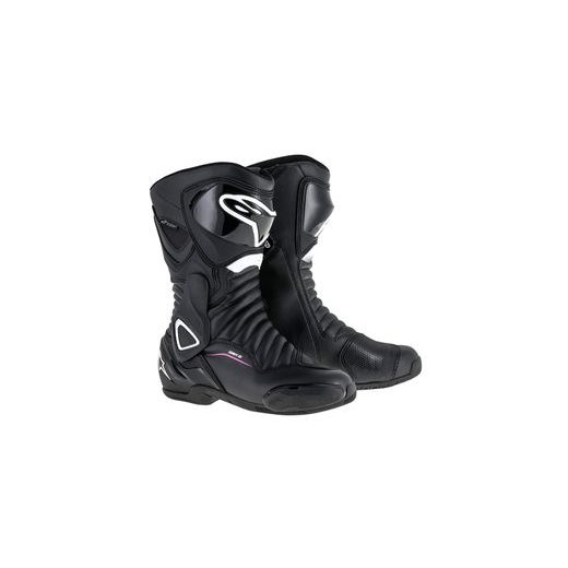 TOPÁNKY STELLA S-MX 6 DRYSTAR, ALPINESTARS, DÁMSKE (ČERNÁ/BÍLÁ/FIALOVÁ)