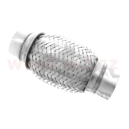 PRUŽNÝ ČLEN VÝFUKU PREMIUM, VNITŘ. PRŮMĚR 48 MM / DÉLKA PR. ČLENU 115 MM / CELKOVÁ DÉLKA 160 MM