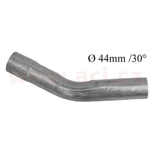 UNIVERZÁLNÍ KOLENO VÝFUKU ALZN OCEL, PRŮMĚR 44 MM, ÚHEL 30° FENNO