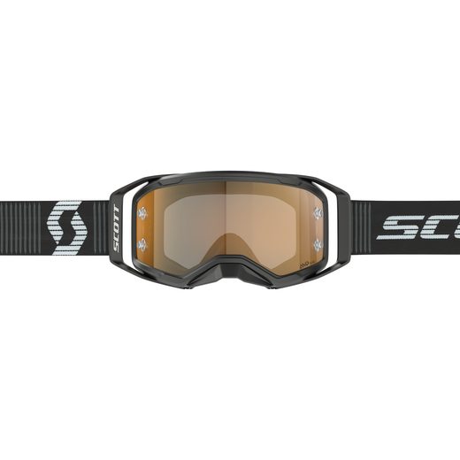 SCOTT BRÝLE PROSPECT 2.0 AMP CHROME BLACK/WHITE GOLD CHROME WORKS