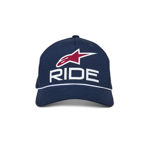 ŠILTOVKA RIDE COMP SNAPBACK, ALPINESTARS (MODRÁ/BÍLÁ/ČERVENÁ)