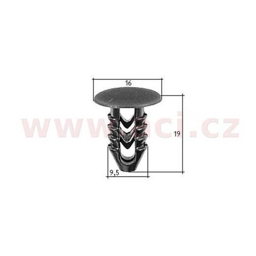 PLASTOVÁ PŘÍCHYTKA (SADA 10 KS)