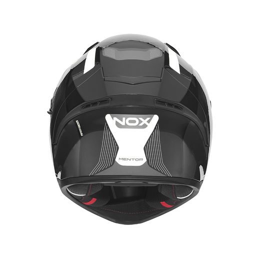 PRILBA N402 MENTOR, NOX (ČIERNA, BIELA) 2026