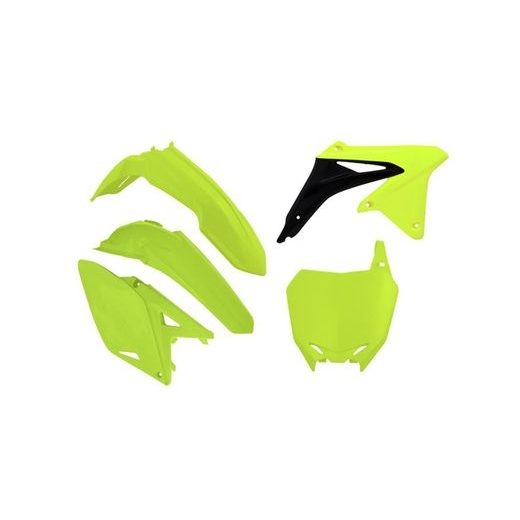 SADA PLASTOV SUZUKI, RTECH (NEON ŽLTÁ, 5 DIELOV)