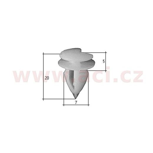 PLASTOVÁ PŘÍCHYTKA (SADA 10 KS)