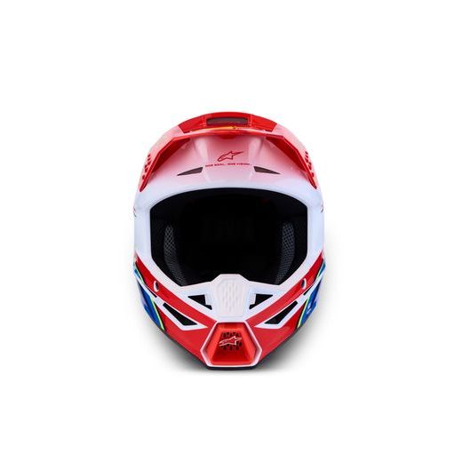 PRILBA S-M3 FALCON, ALPINESTARS (ČERVENÁ FLUO/BÍLÁ/ŽLUTÁ FLUO) 2027