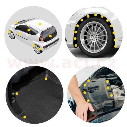 UNIVERZÁLNÍ PŘÍCHYTKA SE STAHOVACÍ PÁSKOU (SADA 10KS)