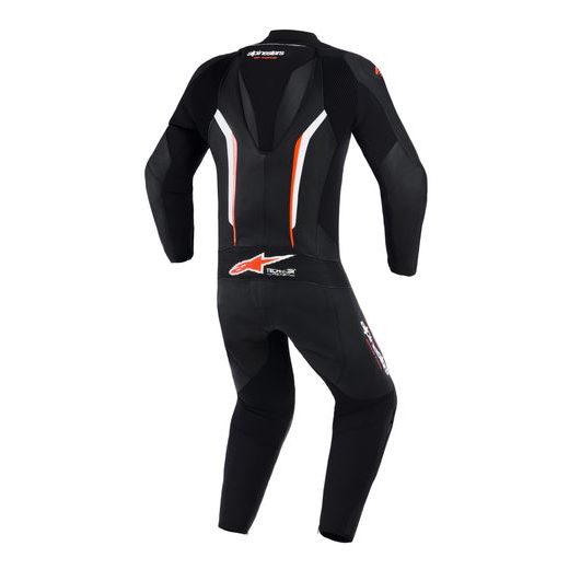 JEDNODIELNA KOMBINÉZA GP FORCE V2, ALPINESTARS (ČERNÁ/BÍLÁ/ČERVENÁ FLUO) 2026