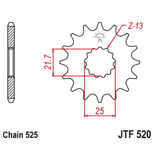 REŤAZOVÁ SADA EK - ZLATÝ CHAIN 525 MVXZ, X-RING (X, NX, QX, XS), CHK FRONT SPROCKET JT, CHK REAR SPROCKET JT PRE SUZUKI GSX-8S 2023-2024