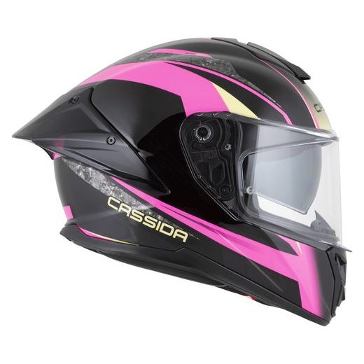 PRILBA INTEGRAL GTS 2.1 MEGA, CASSIDA (ČERNÁ/RŮŽOVÁ/BÍLÁ/VANILKOVÁ) PLEXI S PRÍPRAVOU PRE PINLOCK 2026