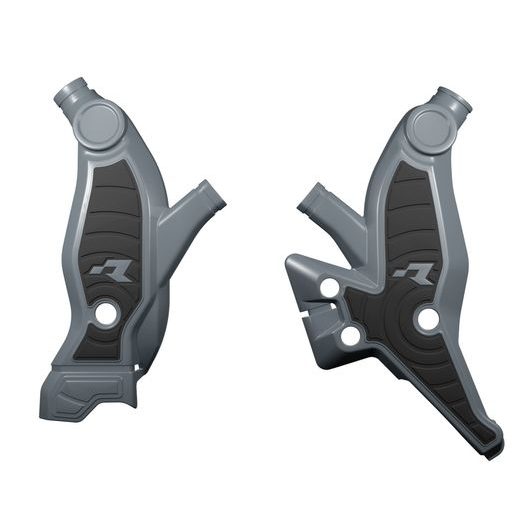 PROTEKTORY RÁMU YAMAHA TENERE, RTECH (ČIERNO-ŠEDÉ, PÁR)