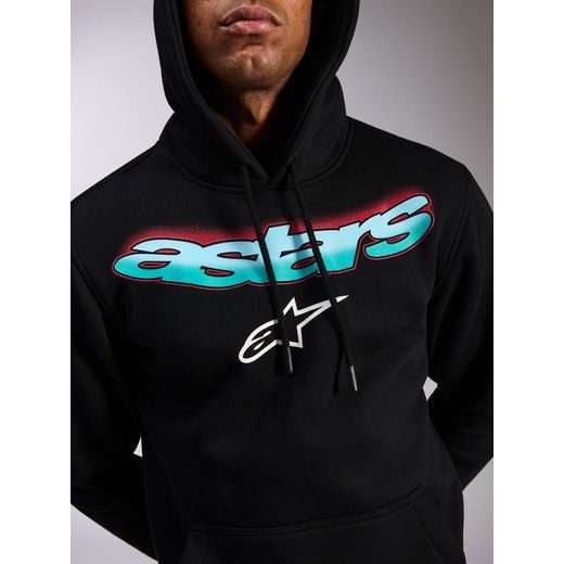 MIKINA ELLIPSOID HOODIE, ALPINESTARS (ČIERNA)