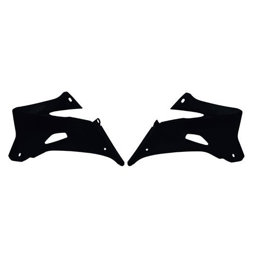 SPOJLERY CHLADIČA YAMAHA, RTECH (ČIERNE, PÁR)