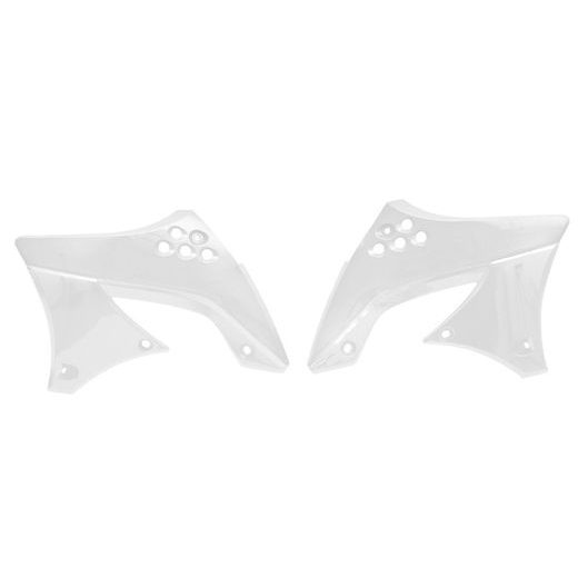 SPOJLERY CHLADIČA KAWASAKI, RTECH (BIELE, PÁR)