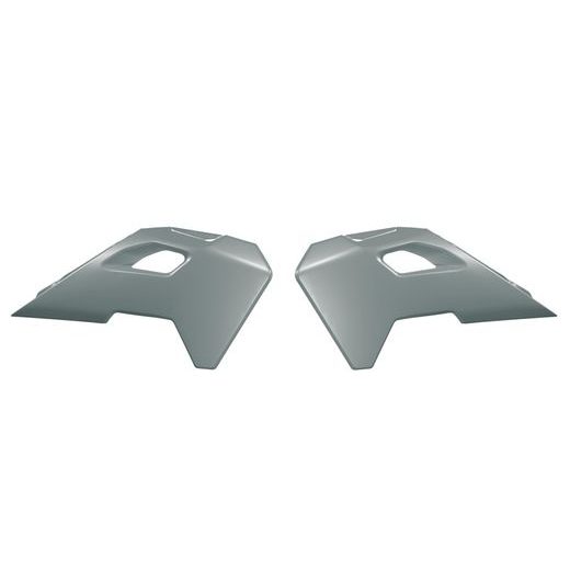 SPOJLERY CHLADIČA HUSQVARNA, RTECH (ŠEDÉ) OEM FARBA