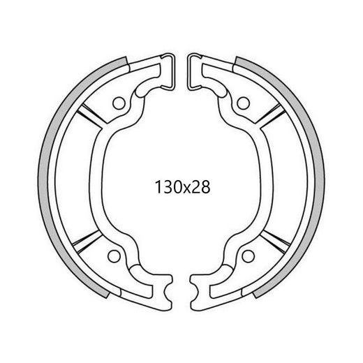 BRZDOVÉ OBLOŽENIE (DRÁŽKOVANÉ) NEWFREN (2 KS V BALENIE)