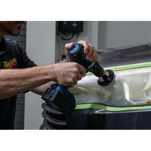 MEGUIAR'S QUIK SOLUTIONS HEADLIGHT RESTORATION KIT KOMPLETNÉ SADA NA RENOVÁCIU SILNĚ POŠKOZENÝCH SVETIEL