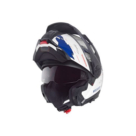 PRILBA SCHUBERTH E2 ATLAS WHITE/BLUE