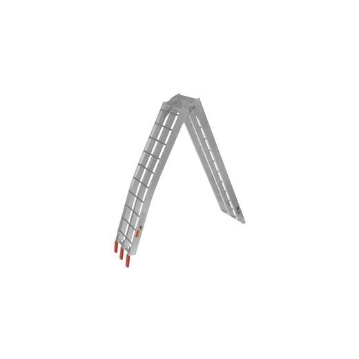 NÁJAZDOVÁ RAMPA - SKLADACIE - HLINÍKOVÁ ÚZKA, Q-TECH (MAX. NOSNOSŤ 250 KG, 1 KS)