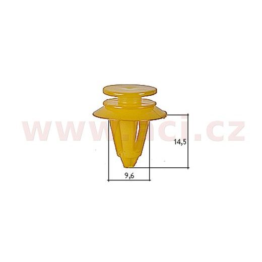 PLASTOVÁ PŘÍCHYTKA (SADA 10 KS)