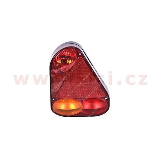 ZADNÍ SVĚTLO VÝŠKA 220 MM GUMOVÁ PRŮCHODKA PRO KABELÁŽ, P