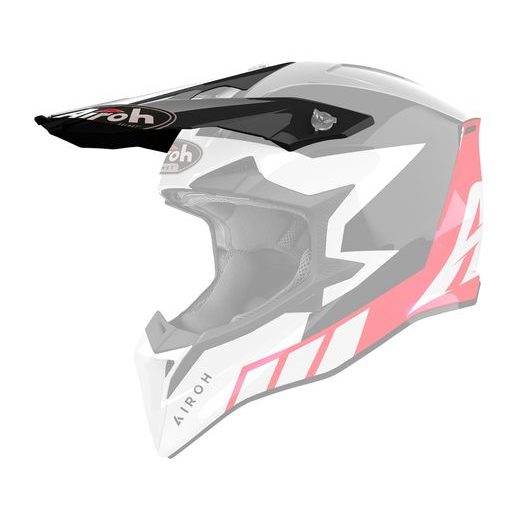 ŠILT PRE PRILBU WRAAAP, AIROH (RELOADED - ČERVENÝ LESKLÝ)