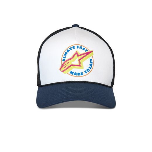 ŠILTOVKA AORBIT TRUCKER, ALPINESTARS (BÍLÁ/MODRÁ/ČERNÁ)
