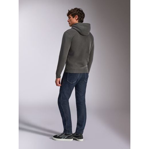 MIKINA ELLIPSOID HOODIE, ALPINESTARS (ŠEDÁ)