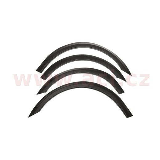 SADA PLASTOVÝCH LEMŮ BLATNÍKŮ (LIFTBACK) 4 KS