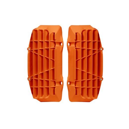 ŽALUZIE CHLADIČA KTM, RTECH (ORANŽOVÉ, PÁR)