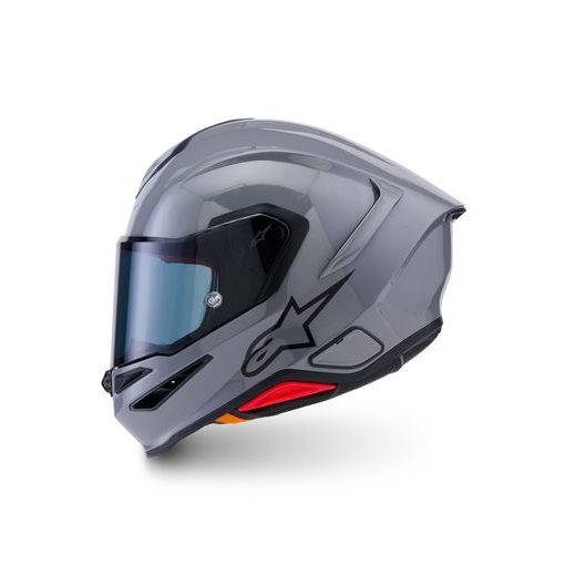 PRILBA S-R7 SOLID, ALPINESTARS (ŠEDÁ) 2026