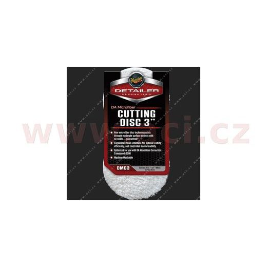 MEGUIARS DA MICROFIBER CUTTING DISC 3-PALCOVÝ LEŠTIACI KOTOTUČ (2 KS)