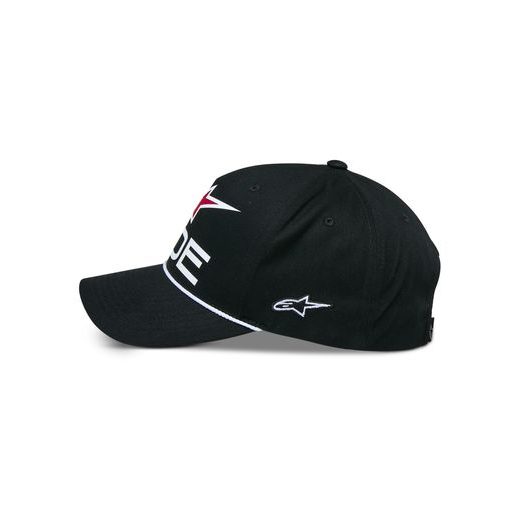 ŠILTOVKA RIDE COMP SNAPBACK, ALPINESTARS (ČERNÁ/BÍLÁ/ČERVENÁ)