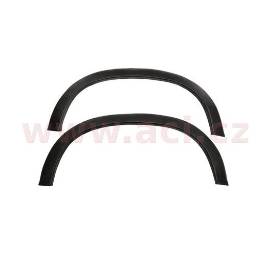 SADA PLASTOVÝCH LEMŮ BLATNÍKŮ (ZADNÍ) 4 KS