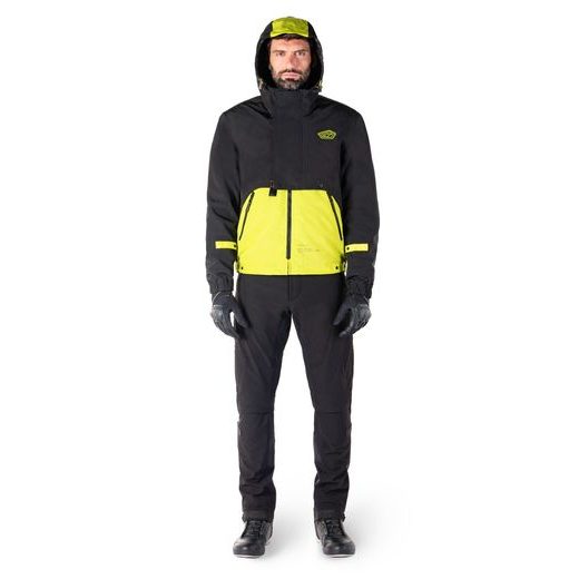 BUNDA MOOTANT WATERPROOF PARKA, ALPINESTARS (ČERNÁ/ŽLUTÁ FLUO) 2026