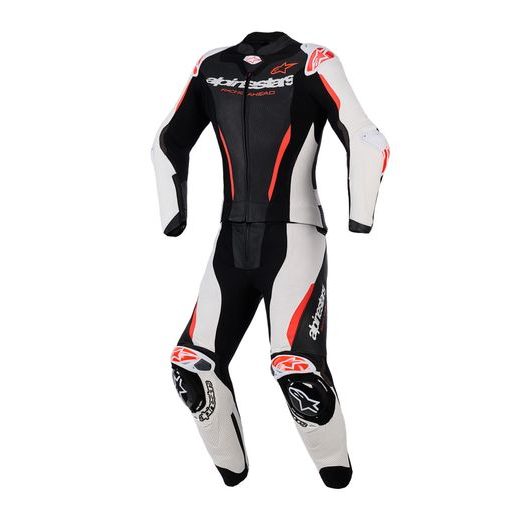 DVOJDIELNA KOMBINÉZA STELLA GP-R7, ALPINESTARS, DÁMSKE (ČERNÁ/BÍLÁ/ČERVENÁ FLUO) 2026