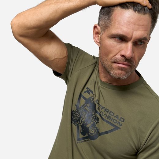 FINNTRAIL T-SHIRT ATV KHAKI