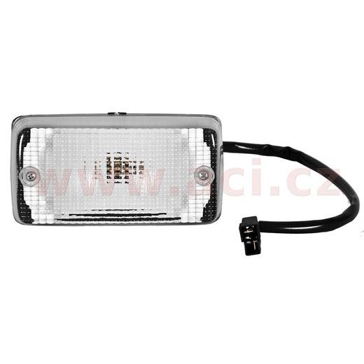 COUVACÍ SVĚTLO OBDÉLNÍK 135X70 MM S KABELEM (MONTÁŽ NA 2 ŠROUBY)