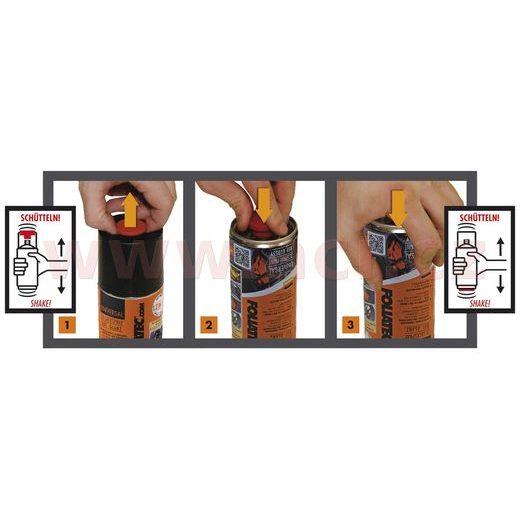 FOLIATEC DVOJZLOŽKOVÁ FARBA NA BRZDY V SPREJI MODRÁ 400 ML