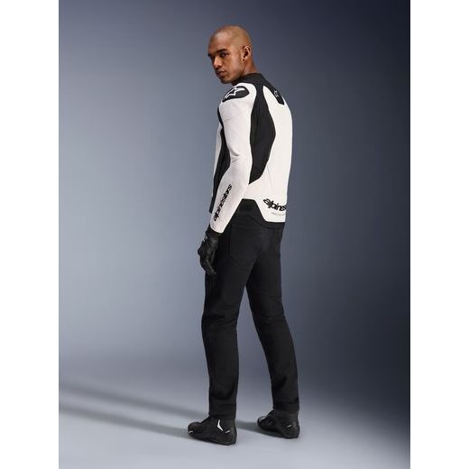 BUNDA GP FORCE V2, ALPINESTARS (BÍLÁ/ČERNÁ) 2026