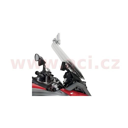 UNIVERZÁLNY SPOJLER NA PLEXI, KAPPA (ČÍRY, 12,5X25,0 CM)