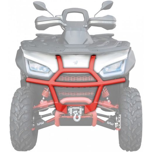 XRW FRONT BUMPER ALU SX1 RED 2560 - SEGWAY SNARLER AT6 S / L