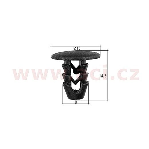 PLASTOVÁ PŘÍCHYTKA (SADA 10 KS)