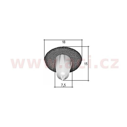 PLASTOVÁ PŘÍCHYTKA (SADA 10 KS)