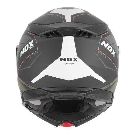 PRILBA N967 CONQUER, NOX (ČIERNA MATNÁ, KHAKI, ORANŽOVÁ) 2026