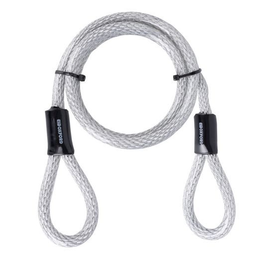 ZÁMEK U PROFIL ALARM-D PRO DUO S OCELOVÝM LANEM, OXFORD (INTEGROVANÝ ALARM, 320 MM X 173 MM, PRŮMĚR ČEPU 14 MM)