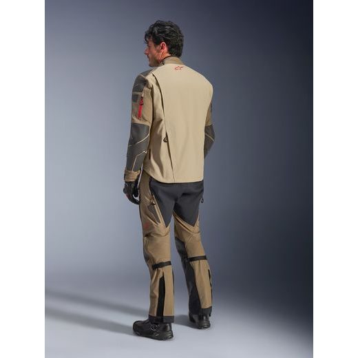 BUNDA NAZCA 3L GORE-TEX PRE, ALPINESTARS (SVETLE HNĚDÁ/PÍSKOVÁ/ORANŽOVÁ/ČERNÁ) 2026