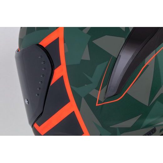 PRILBA AERO ATCK, CASSIDA (ZELENÁ CAMO/ČERNÁ/ŠEDÁ/ORANŽOVÁ) 2026